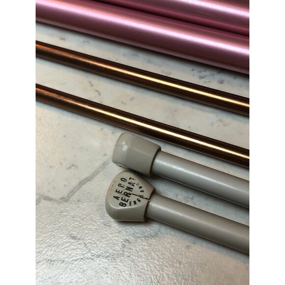 Knitting Needles Lot of mixed Sizes 5,8,2-11’s,15,35. Different materials,makers - Picture 5 of 5